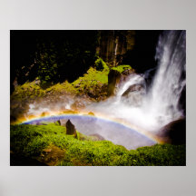 Arc-en-ciel vernal d'automnes affiches