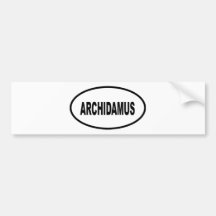 ARCHIDAMUS ADHÉSIF POUR VOITURE