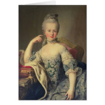 Archiduchesse Marie Antoinette Cartes De Vœux