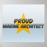 Architecte naval fier posters
