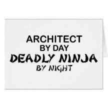Architecte Ninja mortel par nuit Carte