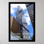 Architecture de Chicago - art de photo de Sears To Affiche