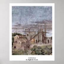 Architecture par Raffaello Sanzio Posters
