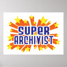 Archiviste superbe affiche