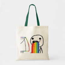 Arcs-en-ciel vomissants sacs