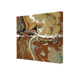 Ardoise - art abstrait impression sur toile