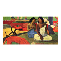 Arearea par Gauguin Paul (la meilleure qualité) Cartes Avec Photo