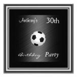 Argent de fête d'anniversaire du football d'invita