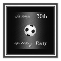 Argent de fête d'anniversaire du football d'invita