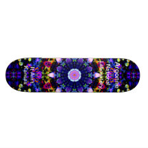 Argonne - la reprise du ciel de l'univers bleu skateboards personnalisables