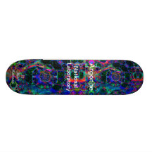 Argonne - voyage de temps par le trou de ver plateaux de skateboards customisés