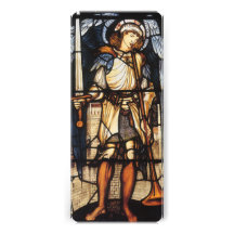 Arkhangel vintage, St Michael par Burne Jones Invitations Personnalisées