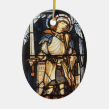 Arkhangel vintage, St Michael par Burne Jones Ornements