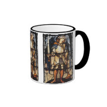 Arkhangel vintage, St Michael par Burne Jones Tasse À Café