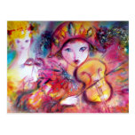 Arlecchino et Colombina Cartes Postales