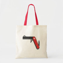 Arme à feu suisse d'armée sac en toile