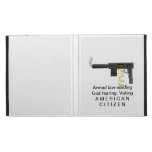 armed american citizen iPad folio case