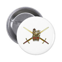 Armée britannique badges avec agrafe