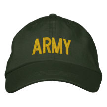 ARMÉE CASQUETTES BRODÉES