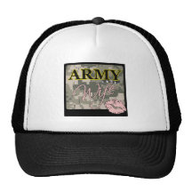 armée-épouse casquettes de camionneur