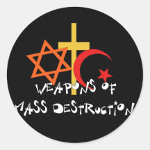 Armes de destruction massive autocollants