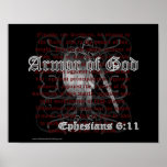 Armure de copie d'affiche de 6h11 d'Ephesians de D
