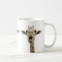 Arouund d'anneau la girafe tasse à café