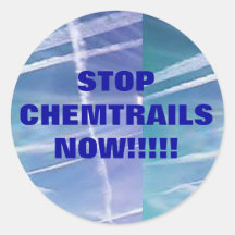 Arrêtez Chemtrails maintenant ! ! Autocollants