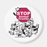 Arrêtez la cruauté animale aimant