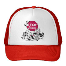 Arrêtez la cruauté animale casquettes