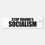 ARRÊTEZ LE SOCIALISME D'OBAMA ADHÉSIF POUR VOITURE