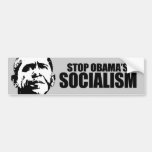 ARRÊTEZ LE SOCIALISME D'OBAMA AUTOCOLLANTS POUR VOITURE