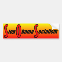 Arrêtez le socialisme d'Obama Adhésifs Pour Voiture