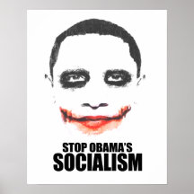 ARRÊTEZ LE SOCIALISME D'OBAMA POSTER