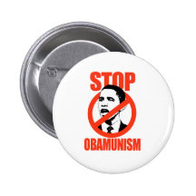 ARRÊTEZ LE T-SHIRT D'OBAMUNISM PIN'S