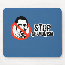 ARRÊTEZ OBAMUNISM TAPIS DE SOURIS