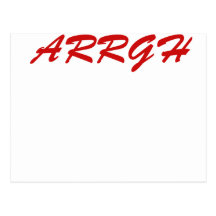 ARRGH ! ! ! CARTES POSTALES