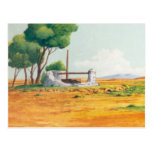 ARRIÈRE - PLAN D'ANIMATION DE DON DON QUICHOTTE CARTE POSTALE
