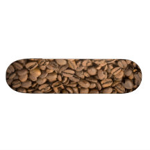 Arrière - plan de café planches à roulettes customisées