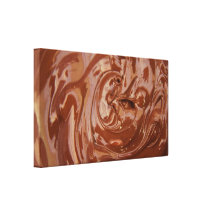 Arrière - plan de chocolat toiles tendues sur châssis