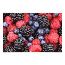 Arrière - plan de fruit de forêt tirages photo