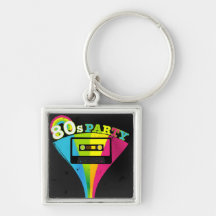 arrière - plan de la partie 80s porte-clefs