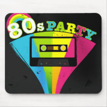 arrière - plan de la partie 80s tapis de souris