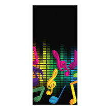 Arrière - plan de partie de musique double carte