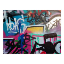 arrière - plan de tache de graffiti cartes postales