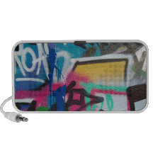 arrière - plan de tache de graffiti haut-parleur iPod