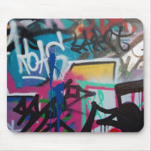 arrière - plan de tache de graffiti tapis de souris