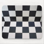 Arrière - plan d'échecs de damier tapis de souris