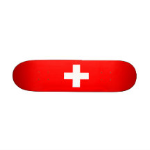 Arrière - plan Editable, le drapeau de la Suisse Planches À Roulettes
