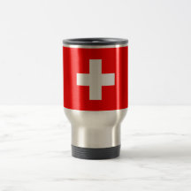 Arrière - plan Editable, le drapeau de la Suisse Tasse